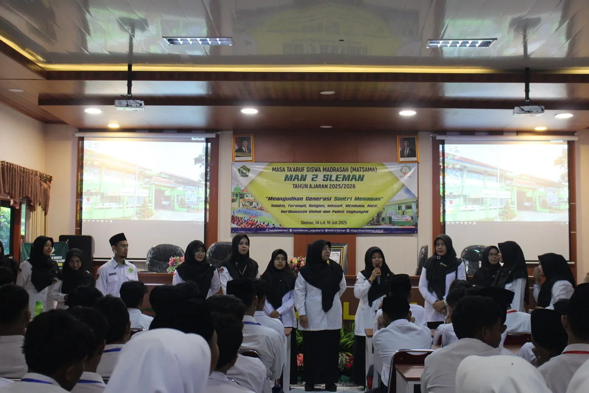 Hari Pertama Matsama, Mengenal Lebih Dekat MAN 2 Sleman dan Wujudkan Madrasah Sehat