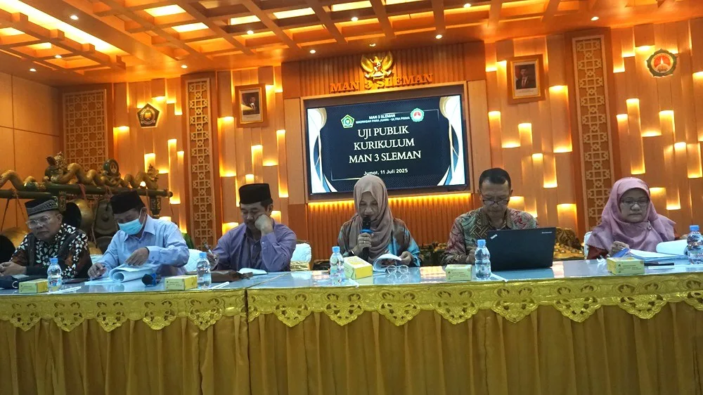 MAN 3 Sleman Gelar Uji Publik Kurikulum 2025/2026: Wujud Komitmen Menuju Kurikulum Berkualitas
