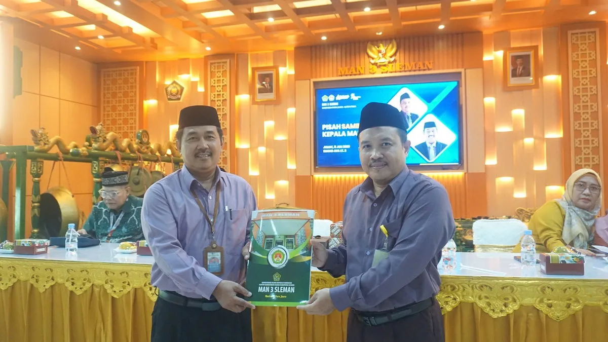 Pisah Sambut Kepala MAN 3 Sleman, Estafet Wujudkan Visi Ultraprima