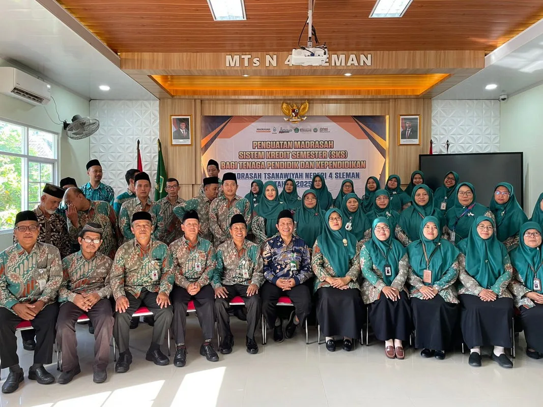 MTsN 4 Sleman Gelar Workshop Penguatan Madrasah SKS: Wujudkan Guru Berintegritas, Madrasah Berkelas