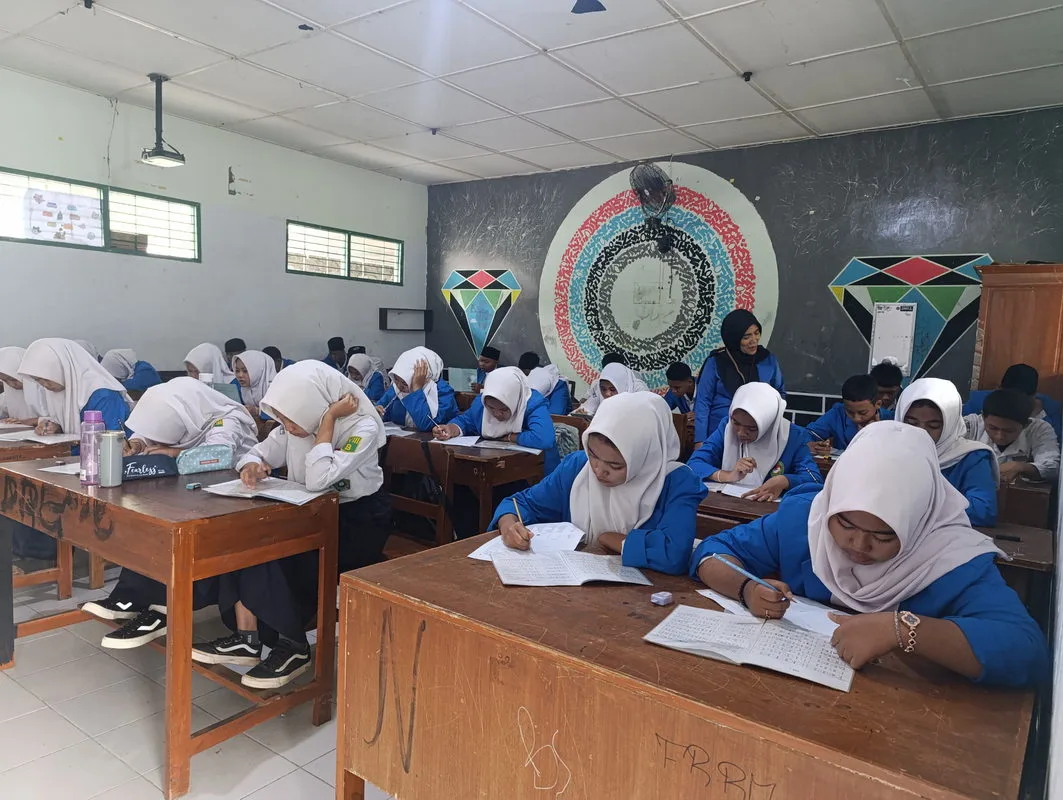 Awali Tahun Ajaran Baru, Siswa Kelas IX MTsN 2 Sleman Ikuti Tes IQ