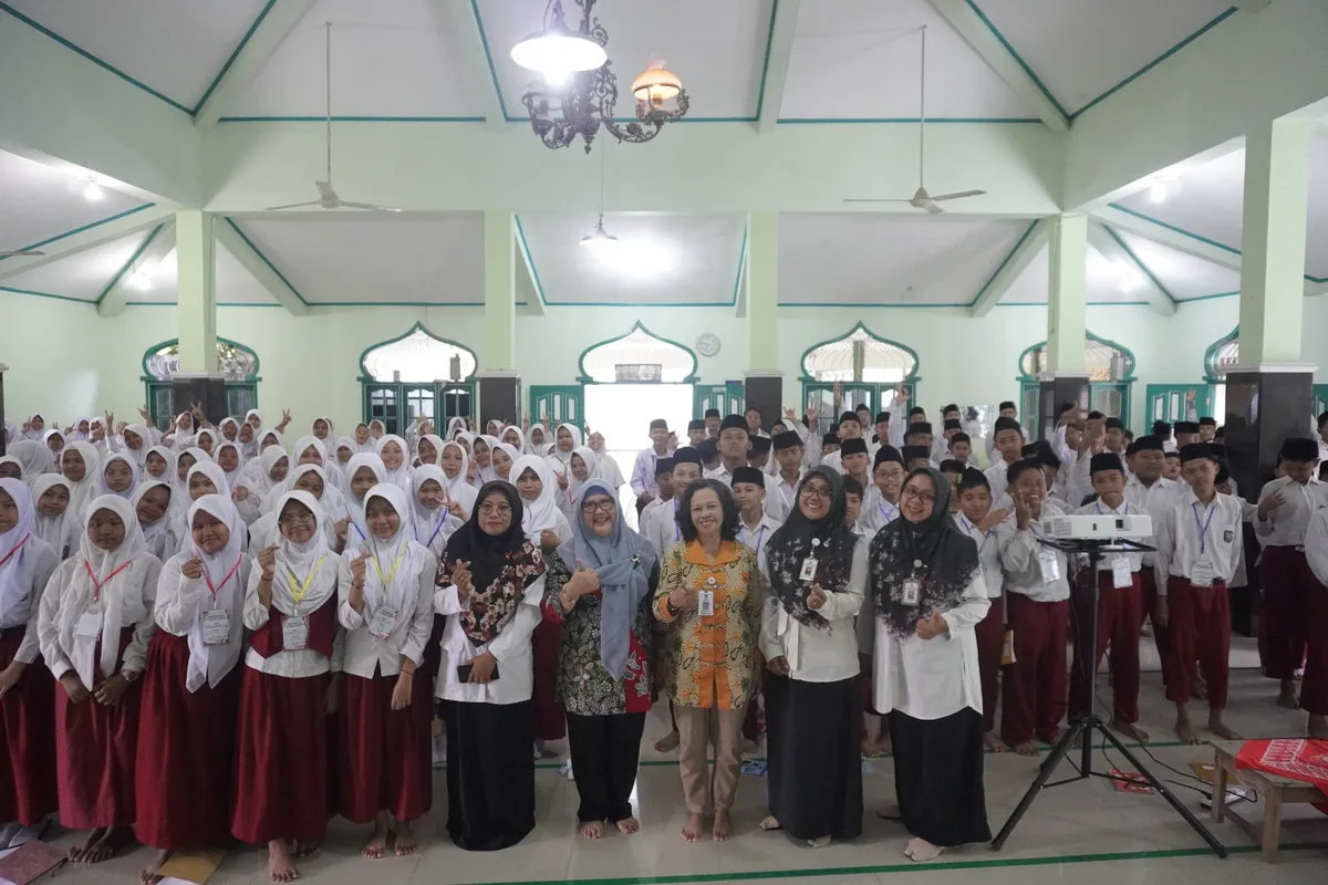 Bangun Lingkungan Aman dan Nyaman, MATSAMA MTsN 4 Sleman Hadirkan DP3AP2