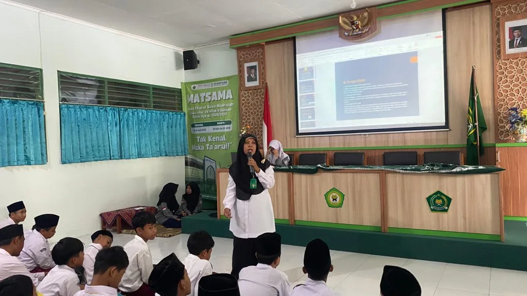 Sosialisasi Ekstrakurikuler dan Organisasi, Siswa Baru MTsN 9 Sleman Semakin Antusias Ikuti MATSAMA