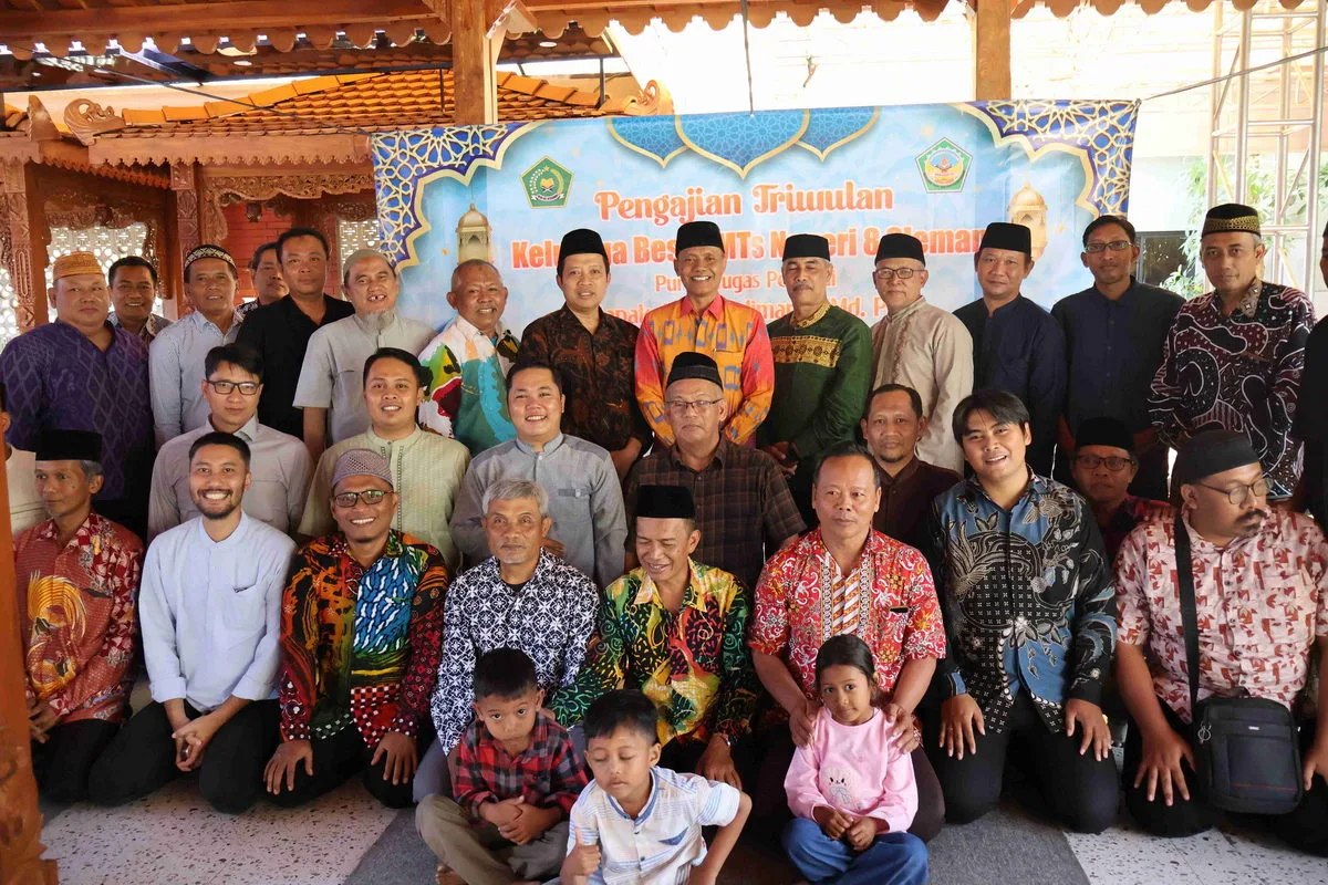 MTsN 8 Sleman Gelar Pengajian Triwulan Keluarga Besar bulan Juli 2025