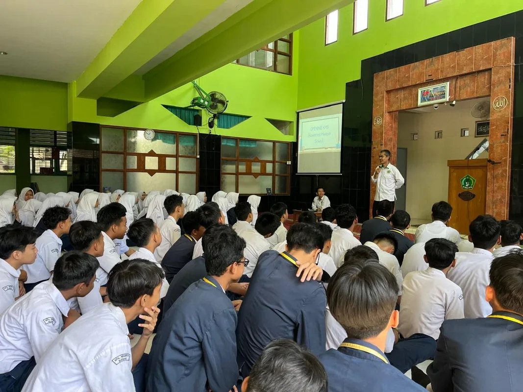 Sosialisasi Program KMS Kelas 9 MTsN 6 Sleman