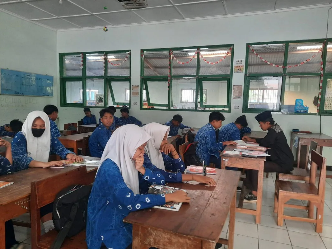 Program BTQ MTsN 8 Sleman Masuki Pekan Perdana, Siswa Antusias Mengaji dan Menghafal Qur’an