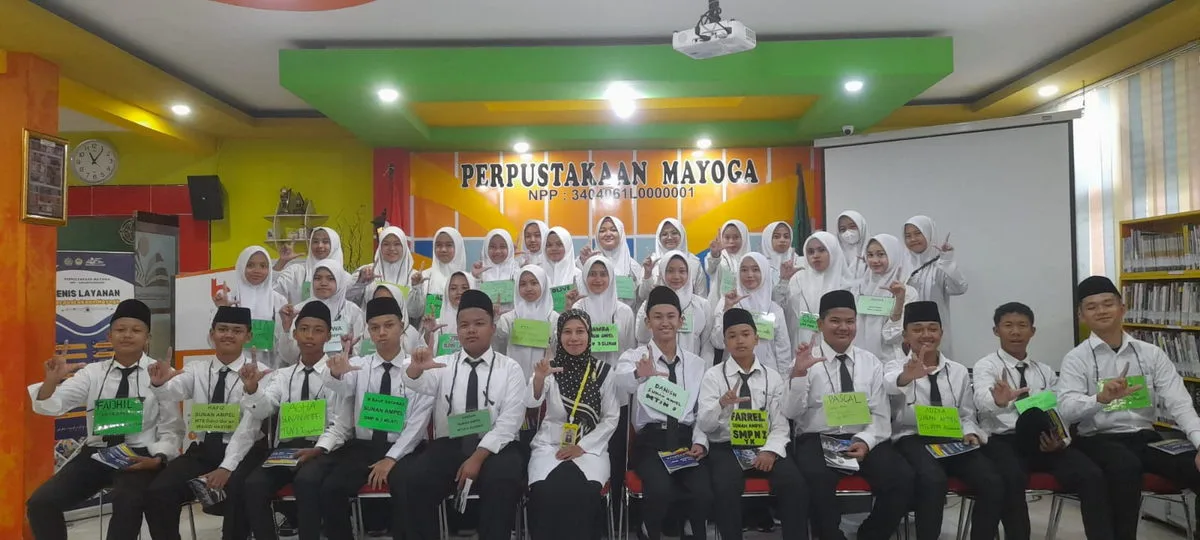 Pustakawan MAN 3 Sleman Tanamkan Pentingnya Literasi Digital Sejak Awal MATSAMA