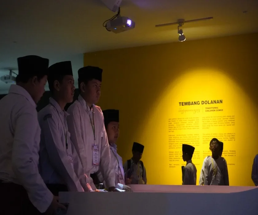 Siswa MTsN 4 Sleman Kunjungi Museum Sonobudoyo dalam Rangkaian MATSAMA 2025