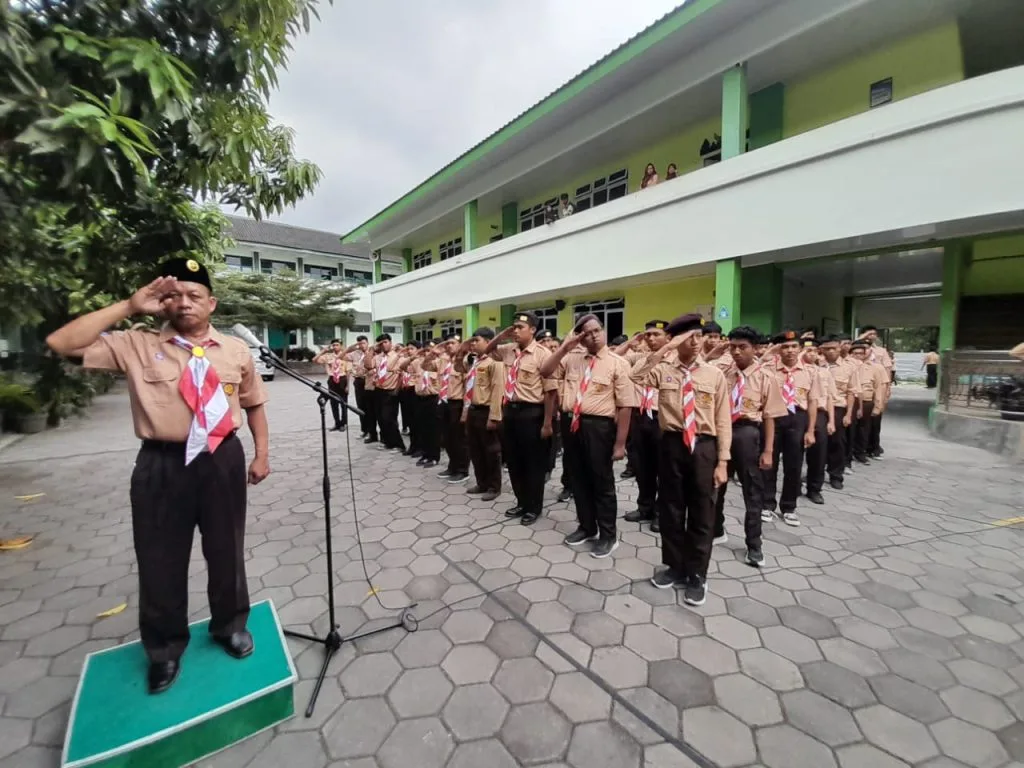 Ekskul Wajib Pramuka MAN 4 Sleman Dimulai, Siswa Didorong Cinta Alam dan Lingkungan