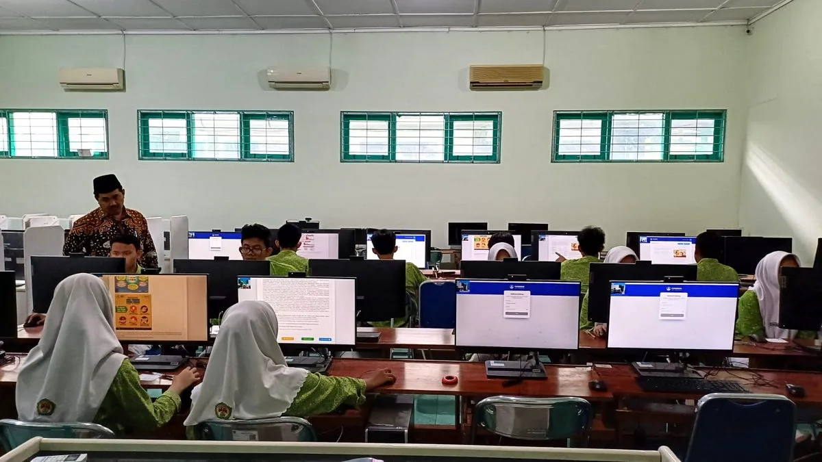 Gladi Bersih ANBK Sukses Digelar Untuk Siswa Kelas XI MAN 3 Sleman