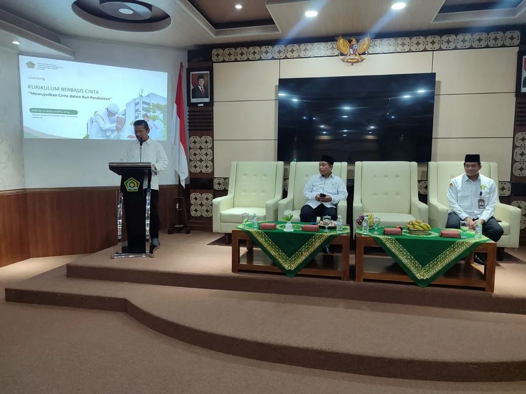 Kepala MIN 1 Sleman Ikuti Kegiatan Membumikan Kurikulum Berbasis Cinta (KBC) Bersama Dirjen Pendis Kemenag RI