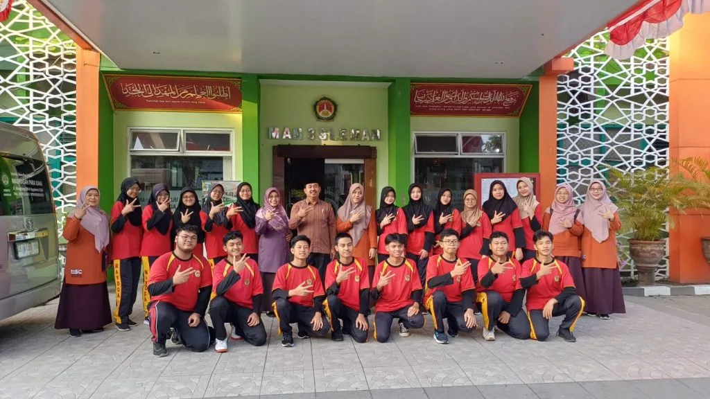 MAN 3 Sleman Gelar Kegiatan Character Building bagi Siswa LBCI