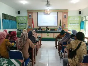 Waka Kesiswaan MTsN 9 Sleman Sosialisasikan Dispo dan Tatib pada Orang Tua Siswa Kelas VII