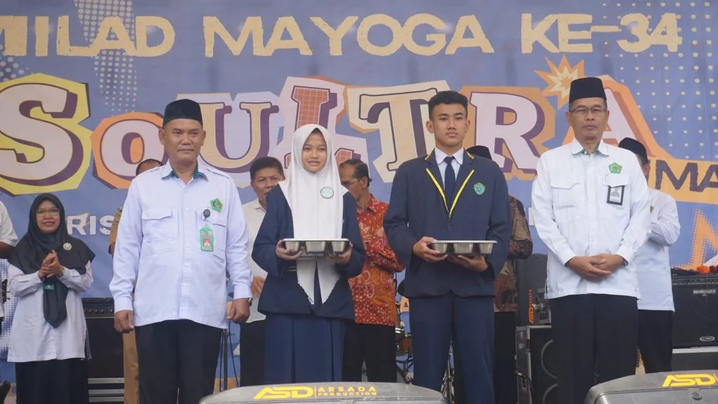 Peresmian Program MBG MTsN 6 Sleman Bertepatan Perayaan HUT Mayoga