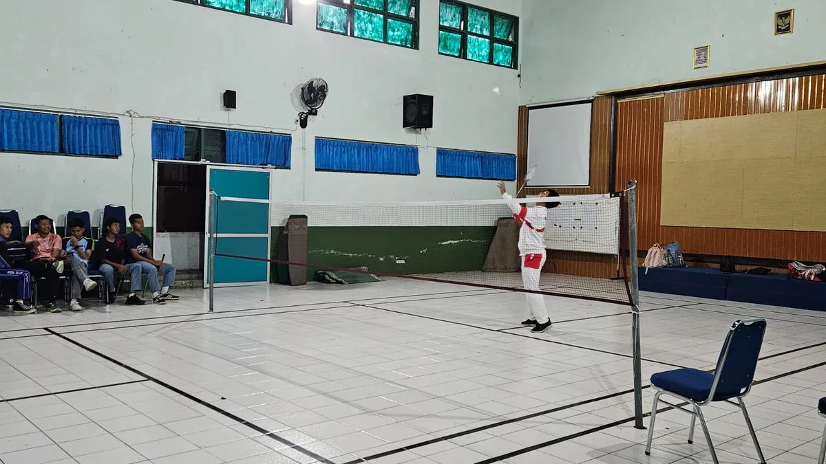 Seleksi Ekstrakurikuler Badminton MAN 5 Sleman Jaring Para Siswa Berbakat