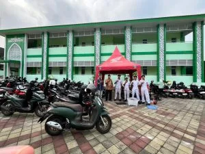 AHASS SPS Motor Sleman Gelar Service dan Pemeriksaan Rangka Gratis di MAN 5 Sleman