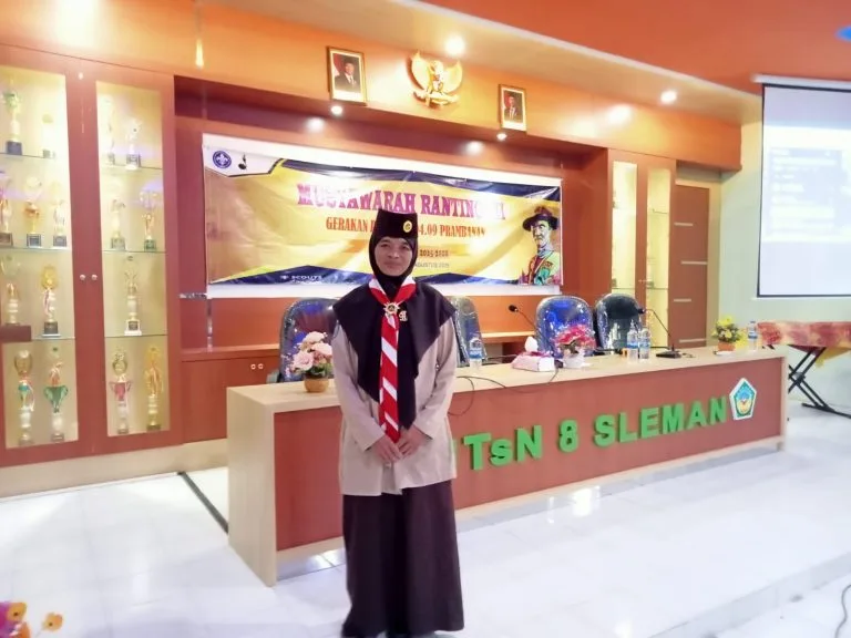 Pembina Pramuka MTsN 8 Sleman Terpilih Jadi Bendahara Kwarran Prambanan Masa Bakti 2025–2028