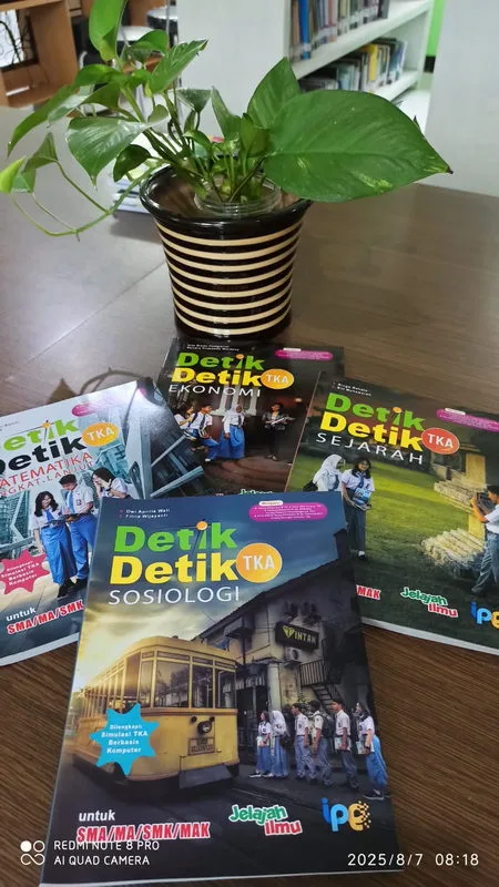 Siapkan TKA, Perpustakaan Amarta MAN 5 Sleman Lengkapi Koleksi Buku Detik-Detik TKA