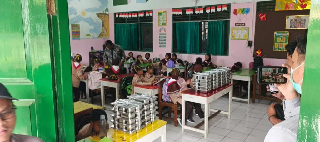 Simulasi Program Makanan Bergizi Gratis (MBG) MIN 1 Sleman: 28 Porsi Dibagikan