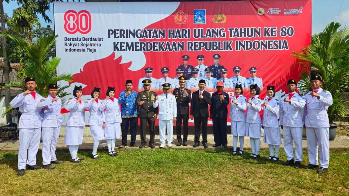 Bangga! 10 Siswa MAN 5 Sleman Sukses Jadi Pasukan Pengibar Bendera di Kapanewon Tempel