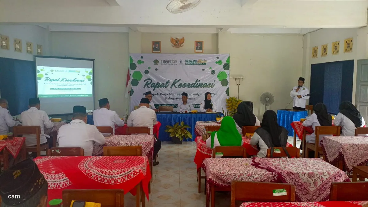 Kepala MTsN 3 Sleman Aktif Ikuti Kelompok Kerja Madrasah