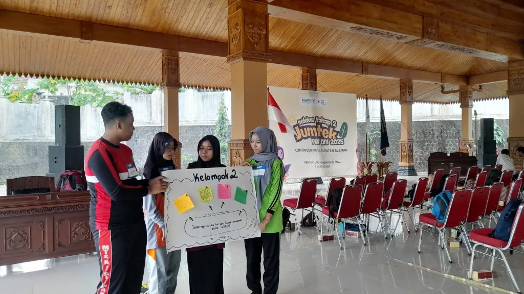 Ketua PMR MTsN 9 Sleman Lolos Seleksi Tahap 2 Jumbara PMR dan Temu Karya Relawan PMI DIY 2025