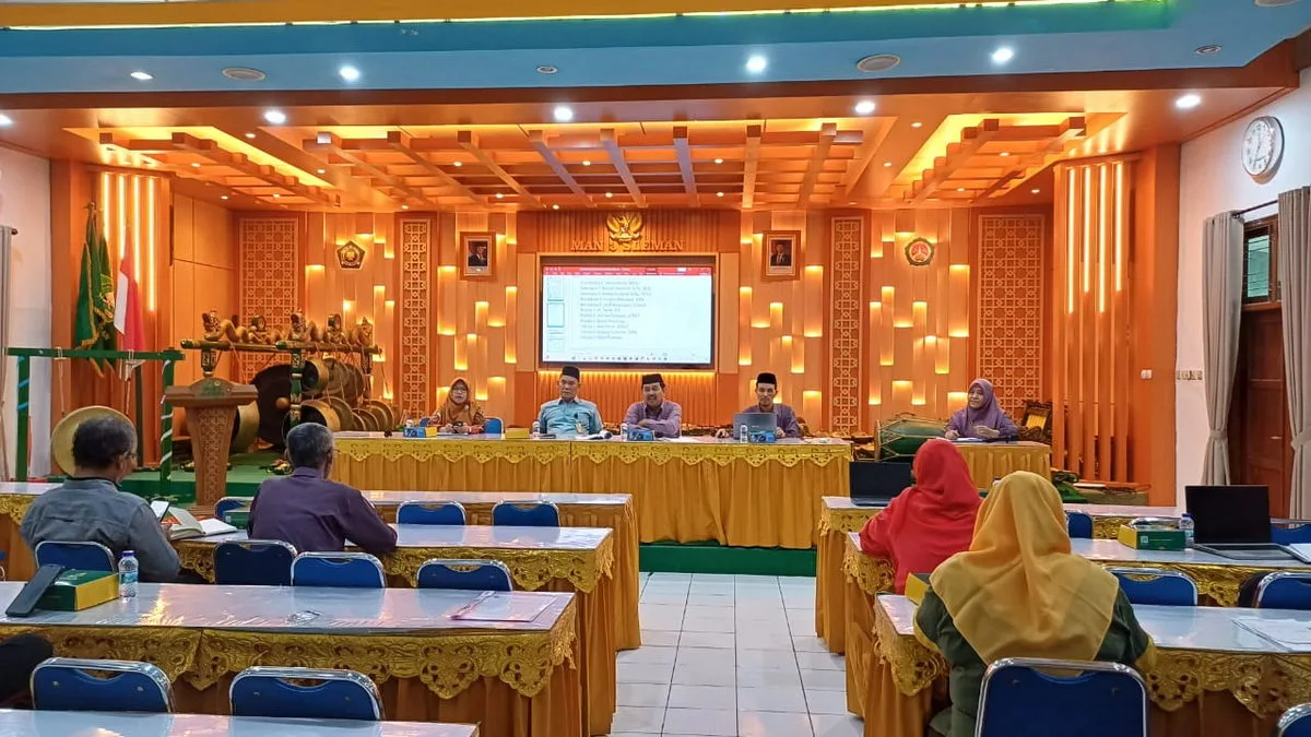 MAN 3 Sleman Bersama Madrasah Integrasi Gelar Rapat Koordinasi Persiapan menjadi Tuan Rumah OMI 2025