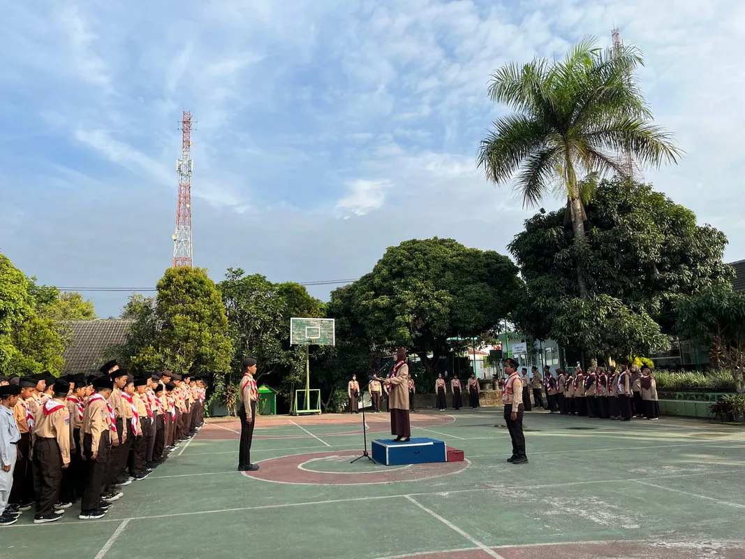 MTsN 2 Sleman Gelar Upacara Hari Pramuka ke-64 Tahun 2025