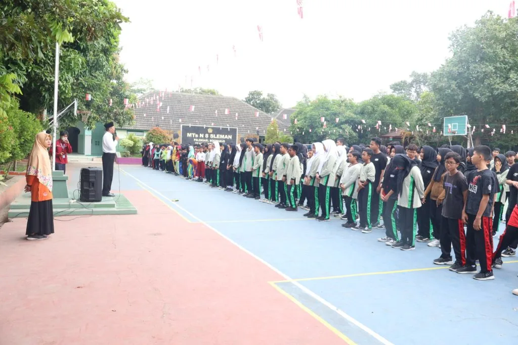MTsN 8 Sleman Gelar Lomba HUT RI ke-80, Tanamkan Semangat Sportifitas dan Nasionalisme