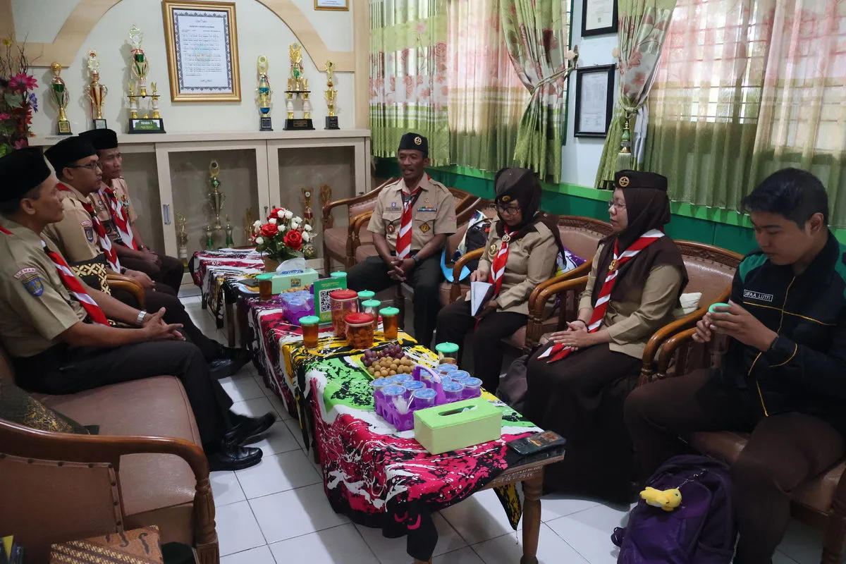 MTsN 8 Sleman Sambut Tim Juri Lomba Gugus Depan Berprestasi