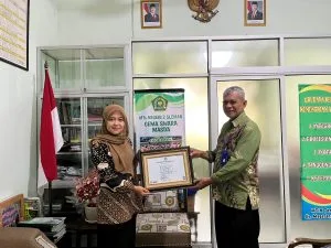 MTsN 2 Sleman Raih Penghargaan dari Balai Bahasa DIY atas Pengutamaan Bahasa Indonesia