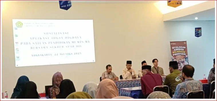 MTsN 10 Sleman Berperan Aktif dalam Sosialisasi Aplikasi Jogja Digdaya