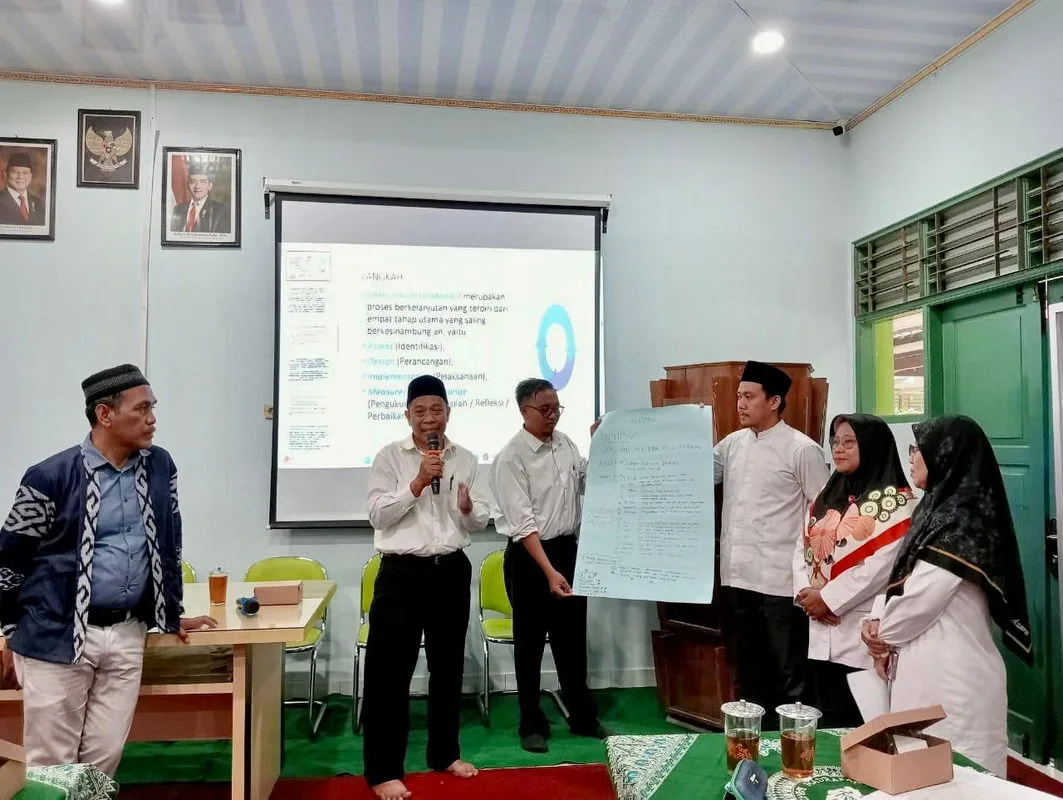 MTsN 10 Sleman Jadi Tuan Rumah Workshop MGMP BK, Bahas Pendekatan Deep Learning