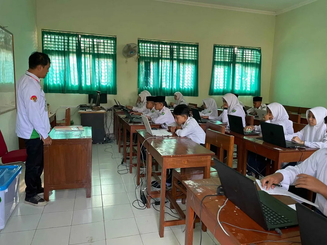 ANBK 2025 Berjalan Lancar, MTsN 4 Sleman Optimis Hasilkan Data Pendidikan yang Berkualitas