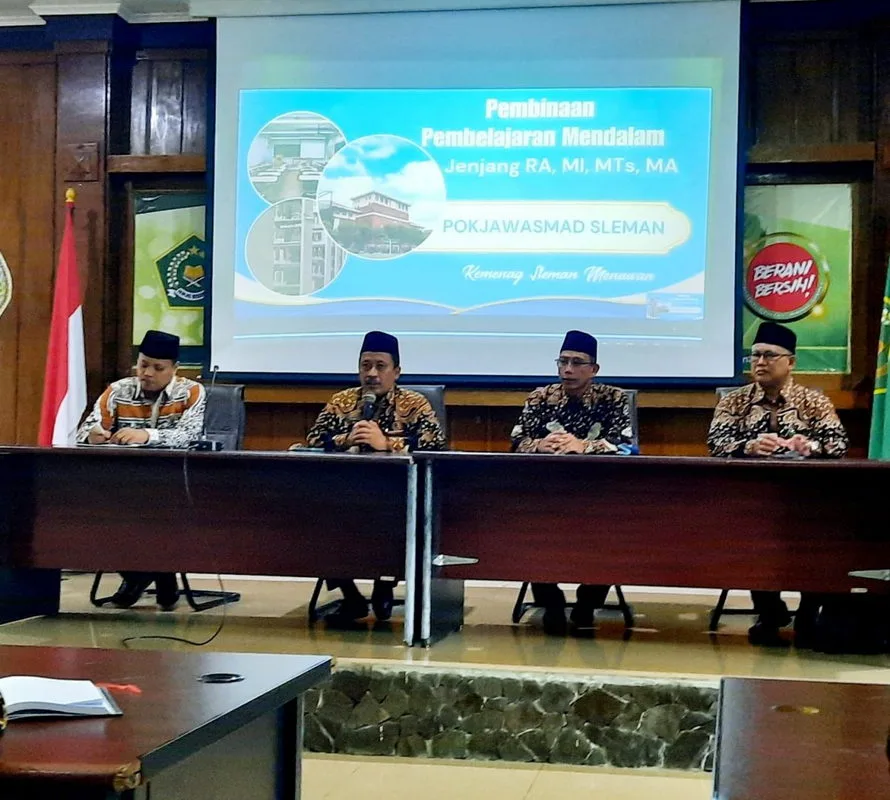 Pembinaan Pembelajaran Mendalam, MTsN 4 Sleman Siap Wujudkan Madrasah Berkualitas