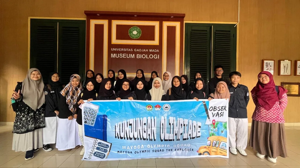 Kunjungan Siswa Olimpiade MAN 3 Sleman ke Museum Biologi dan Bio-Paleoantropologi UGM