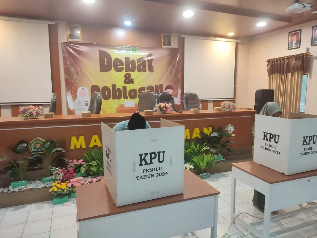 Pemilos: Pesta Demokrasi MAN 2 Sleman