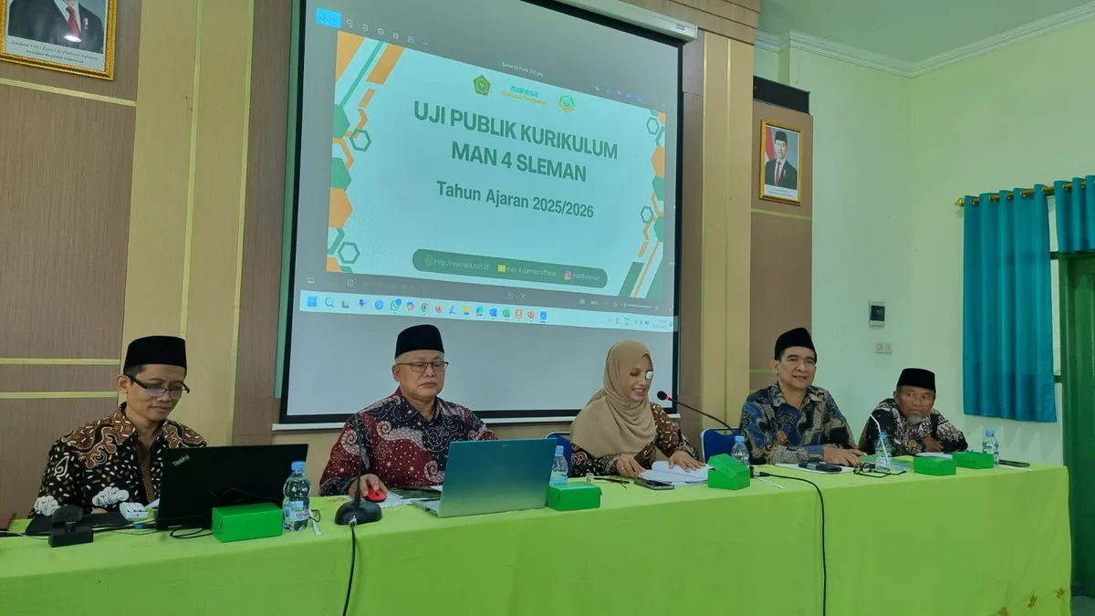 Hari Ini Harus Lebih Baik dari Kemarin: MAN 4 Sleman Gelar Uji Publik Kurikulum