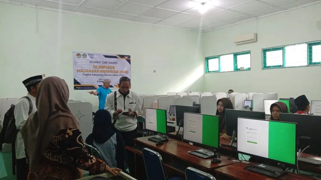 Peserta OMI 2025 Lakukan Simulasi di Tilok MAN 3 Sleman