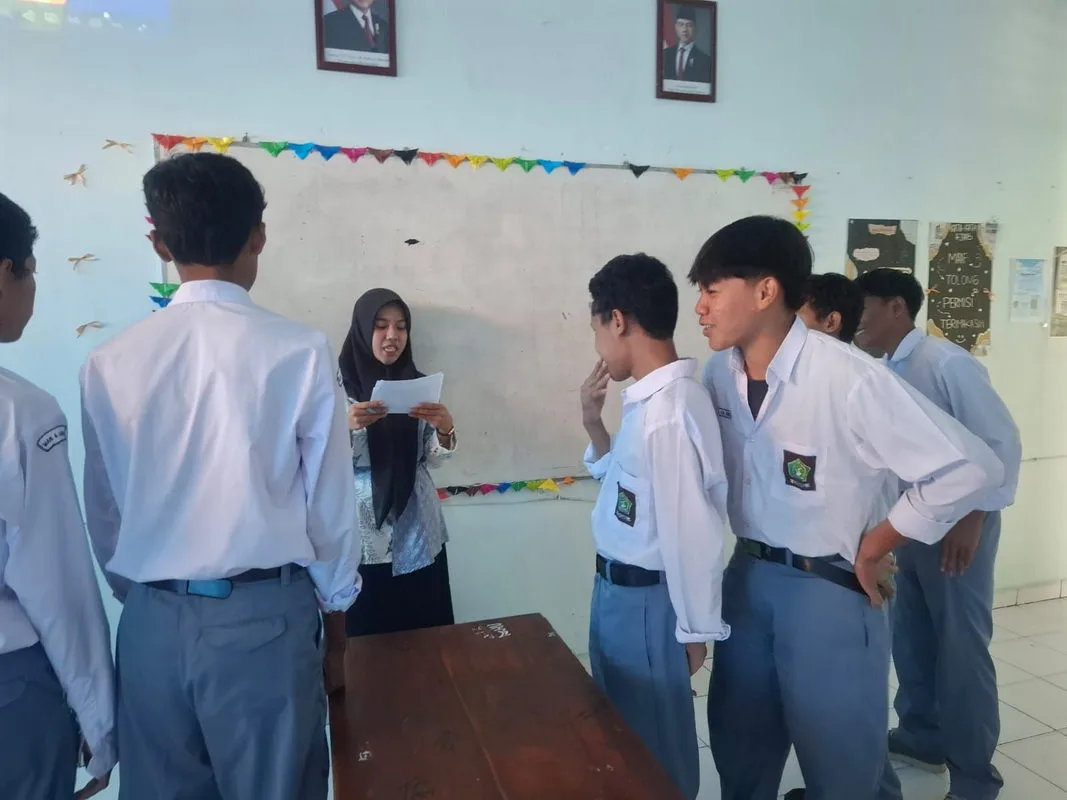 Aprilia, Mahasiswa Praktik Kependidikan UNY Ajak Siswa MAN 5 Sleman Terapkan Nilai-Nilai Pancasila