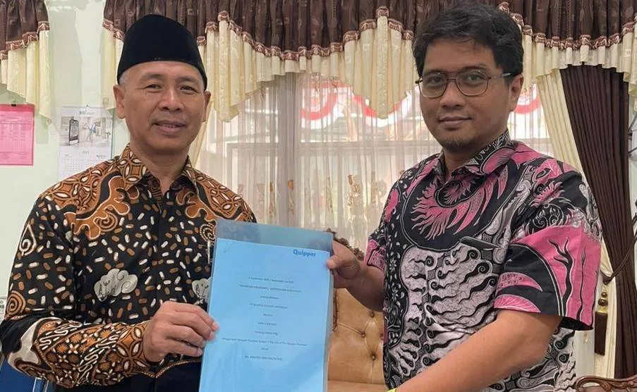 Dukung Kesuksesan TKA dan UTBK, MAN 5 Sleman Teken MoU dengan Quipper