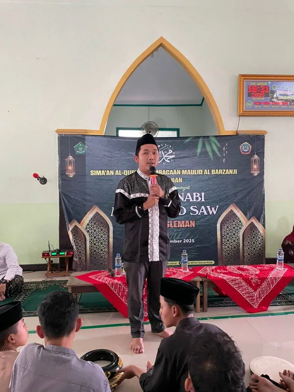MTsN 4 Sleman Gelar Pengajian Maulid Nabi Muhammad SAW, Siswa Diajak Teladani Akhlak Mulia Rasulullah