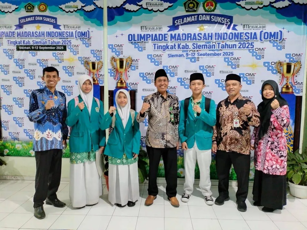 MTsN 4 Sleman Dukung 9 Siswa Berjuang di Olimpiade Madrasah Indonesia 2025