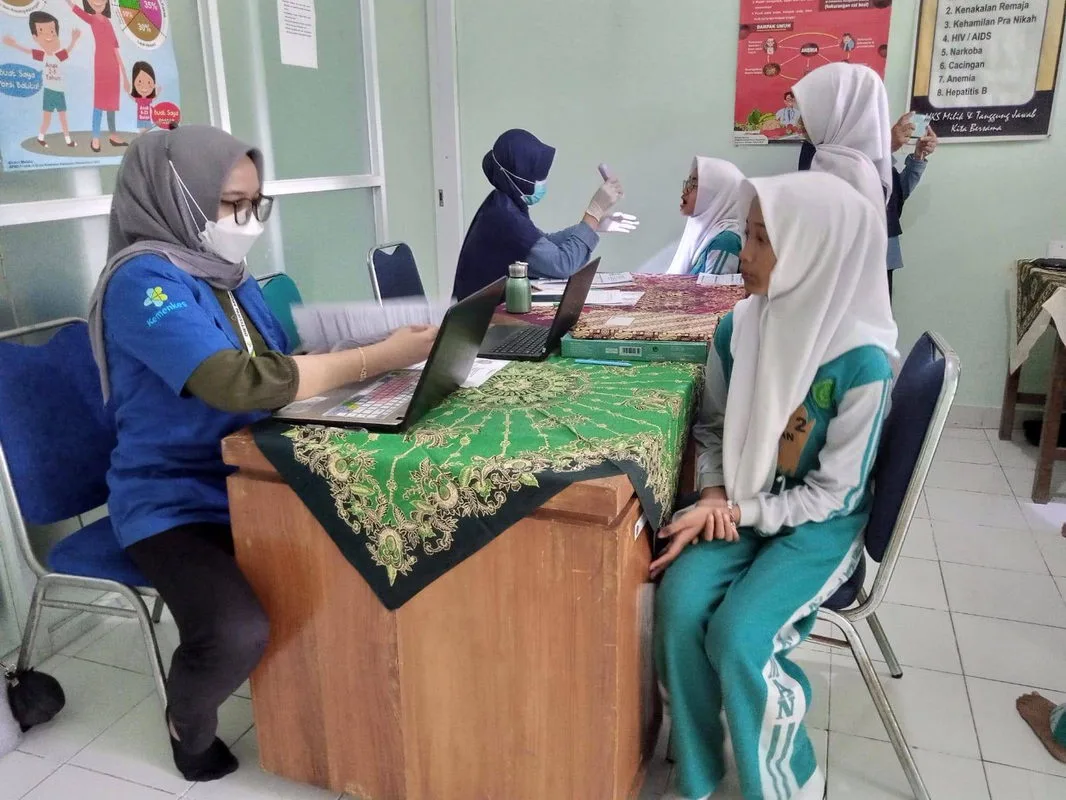 MTsN 2 Sleman Kembali Gelar Screening Kesehatan Siswa Kelas 8