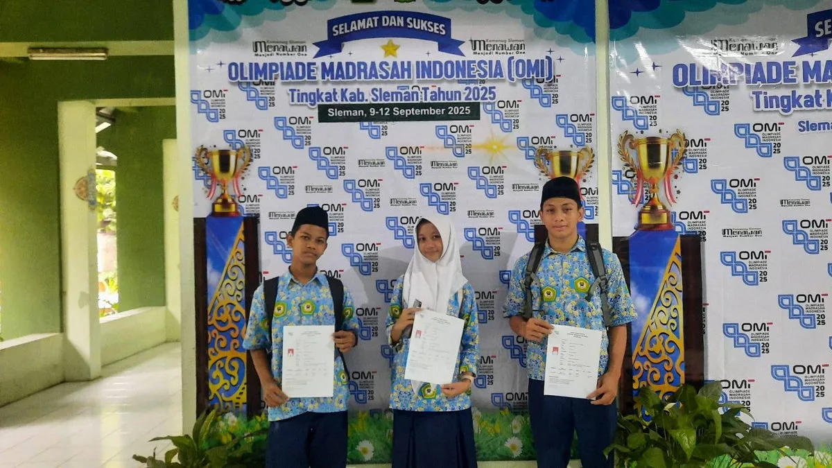 MTsN 9 Sleman Kirim Tiga Belas Siswa Terbaik untuk Ikuti OMI Tahun 2025