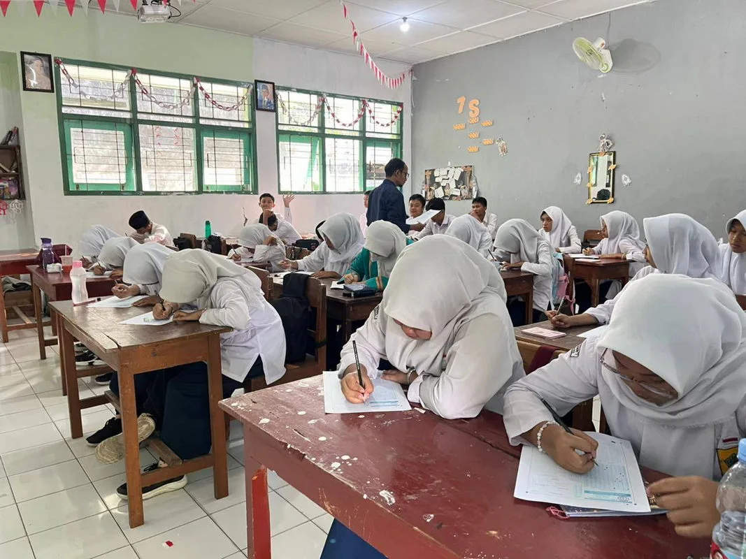 MTsN 7 Sleman Selenggarakan Test IQ Bagi Murid Baru Kelas 7