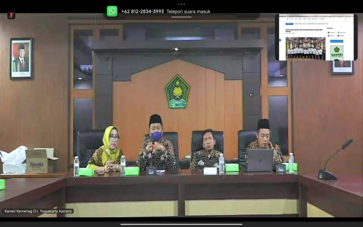 Perkuat Kehumasan, Tim Humas MAN 5 Sleman Ikuti Pelatihan oleh Kanwil Kemenag DIY