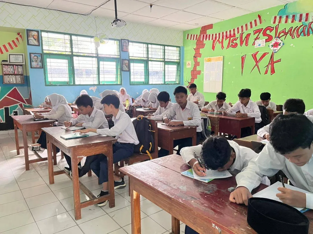Bekerjasama dengan Lembaga Psikologi, MTsN 7 Sleman Selenggarakan Tes Peminatan Kelas IX