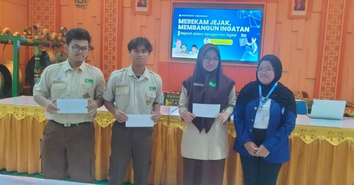 Hima Pendidikan Sejarah UNY Ajak Siswa MAN 3 Sleman Dalami Sejarah dengan Sentuhan Digital