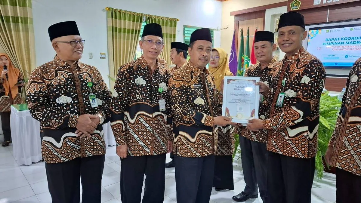 MTsN 8 Sleman Raih Penghargaan IKPA Nilai Sempurna (100) Semester I Tahun 2025